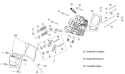 Cylinder Head Diagram and Parts List for 31AM63KE701 2012 Yard Man Snow Blower